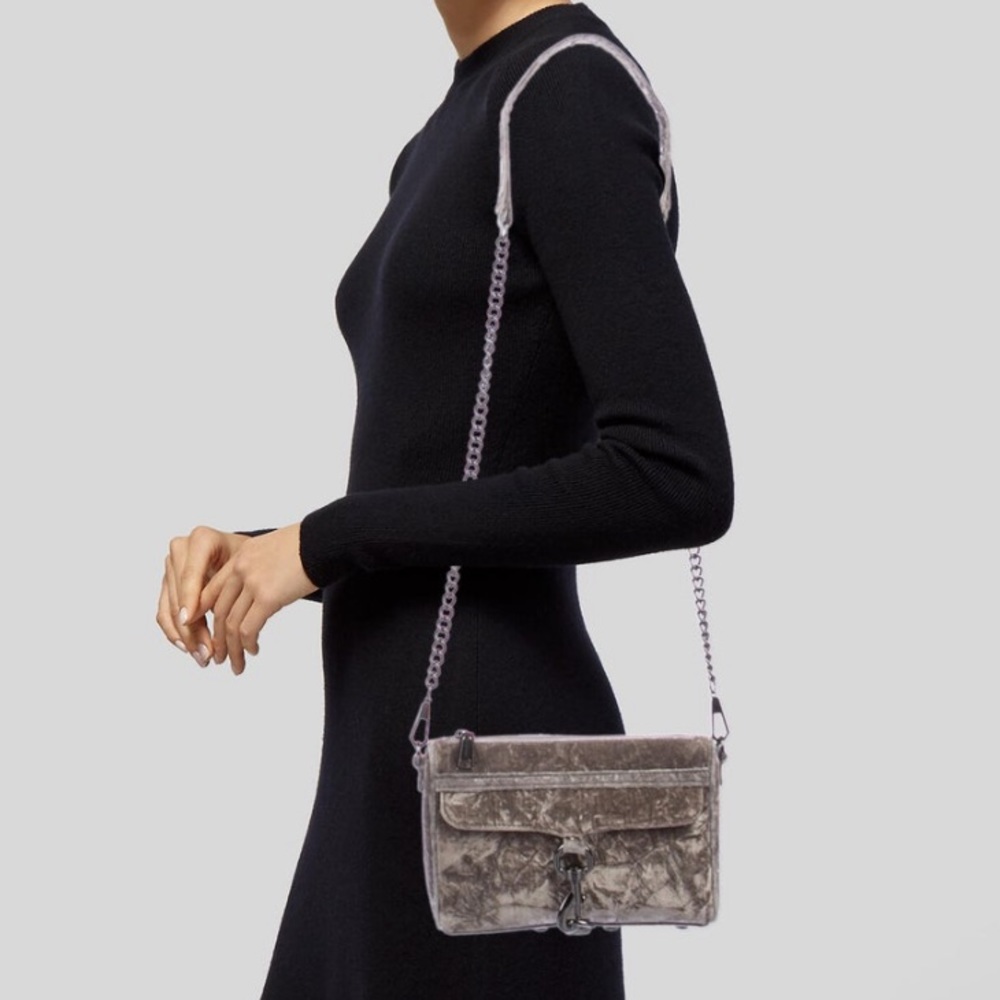 new Rebecca Minkoff velvet mini mac